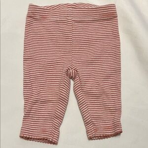 “Bundle 10/$13” Carters newborn girl Striped Pink Baby Leggings pants